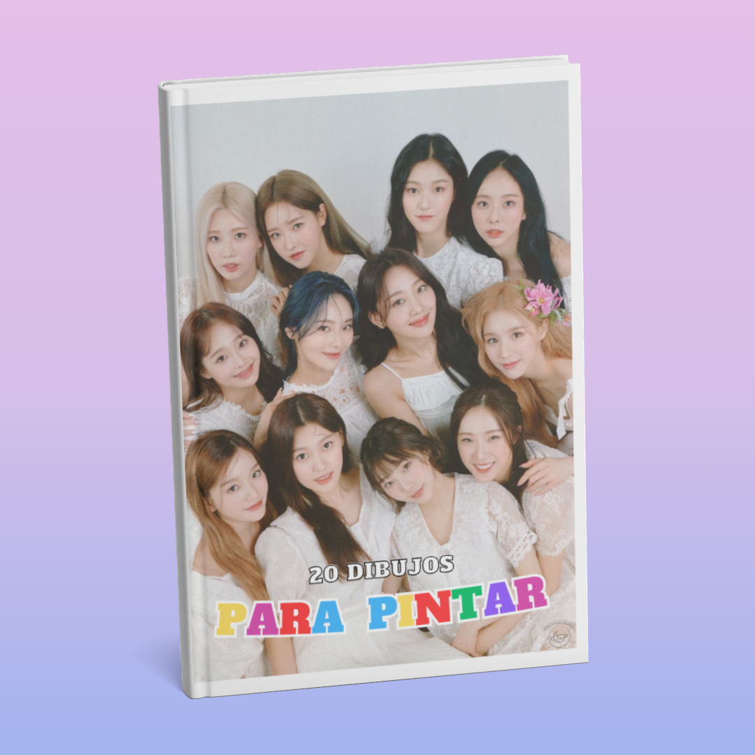 LOONA - Librito para pintar