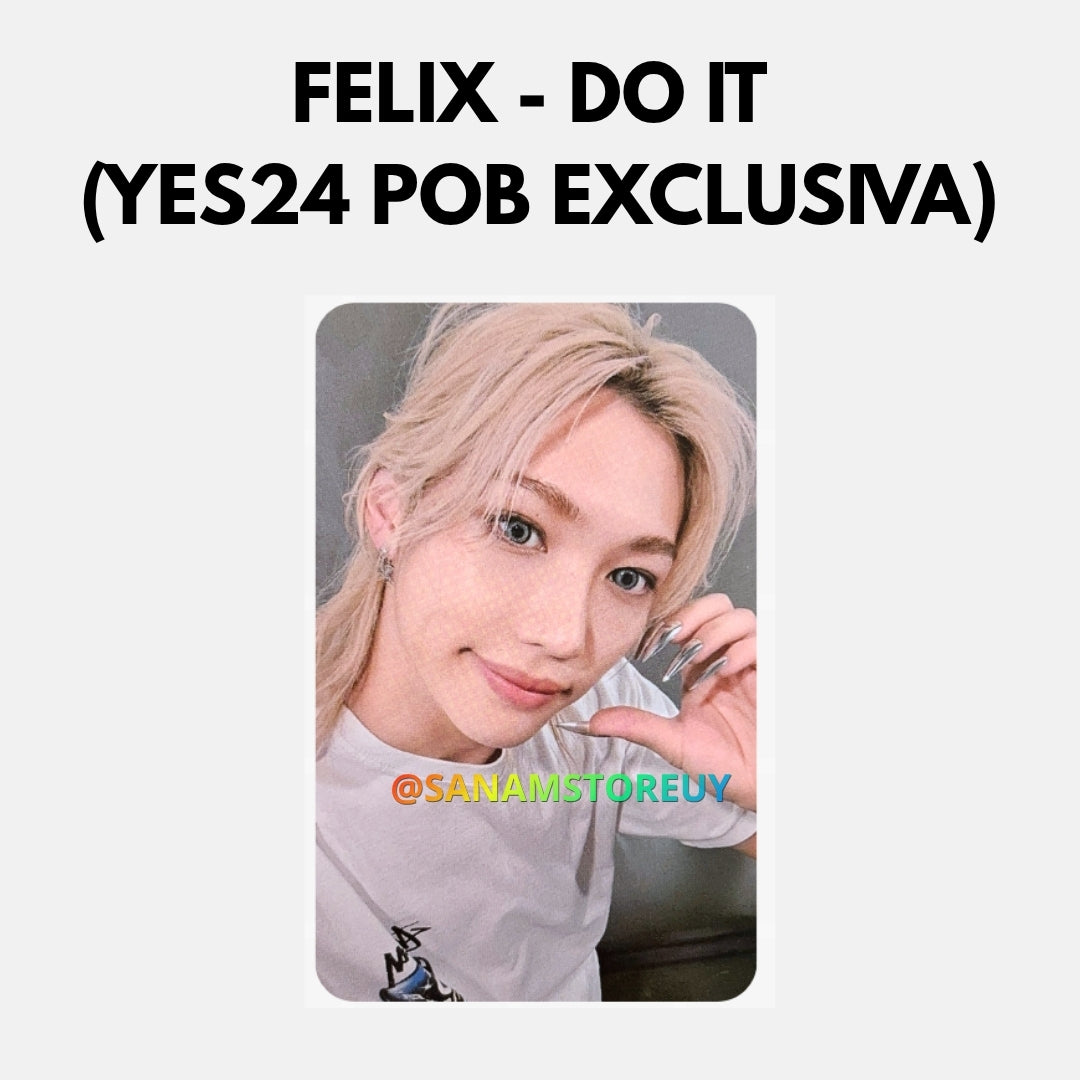Stray Kids Felix - "DO IT" Yes24 POB EXCLUSIVA Photocard