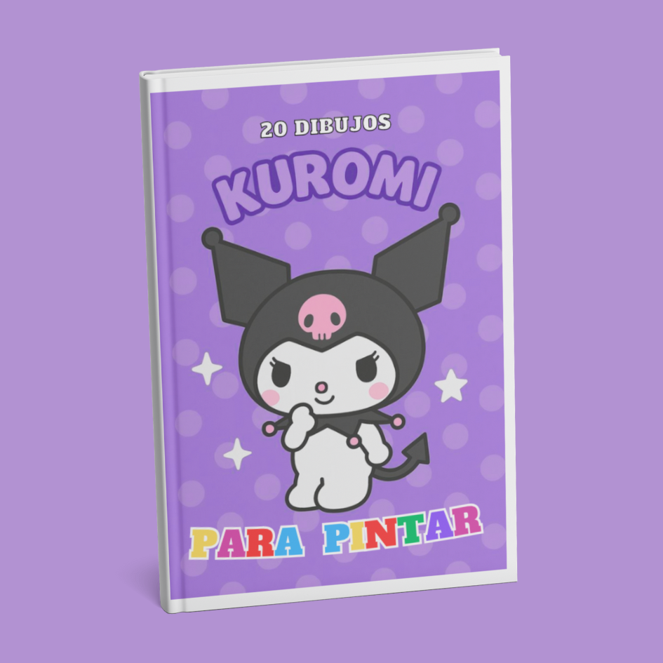 KUROMI - Librito para pintar