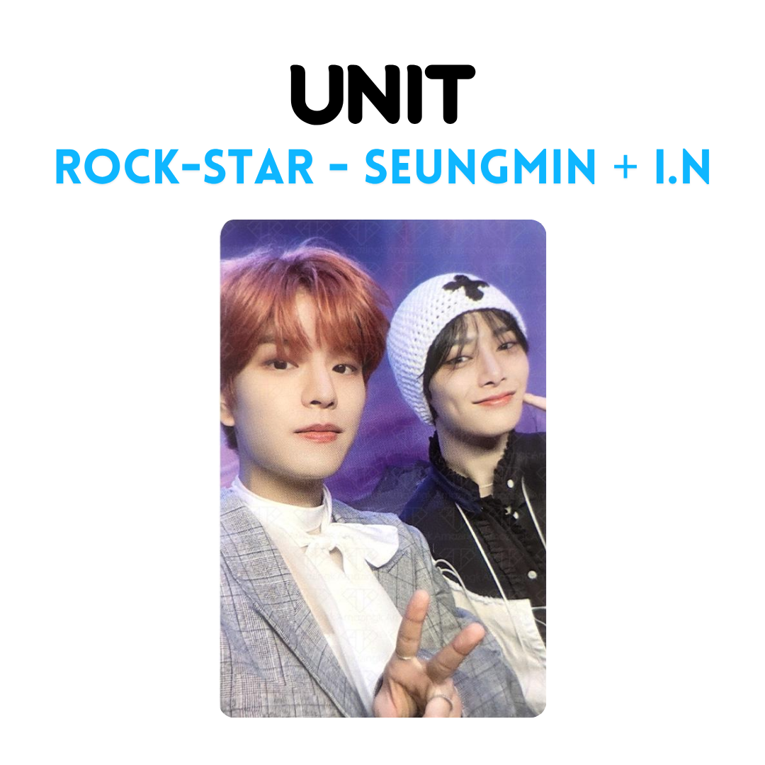 STRAY KIDS - ROCK-STAR UNIT Photocards