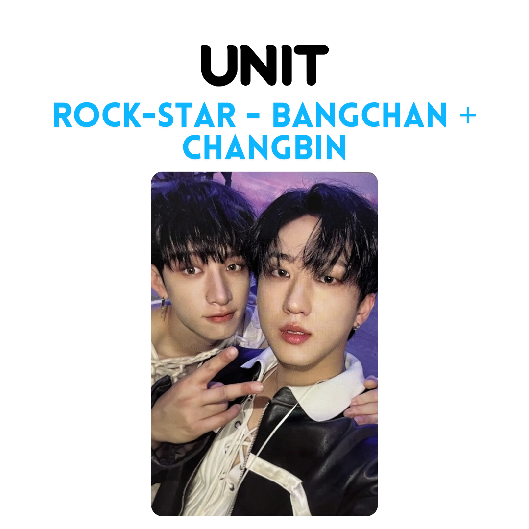 STRAY KIDS - ROCK-STAR UNIT Photocards