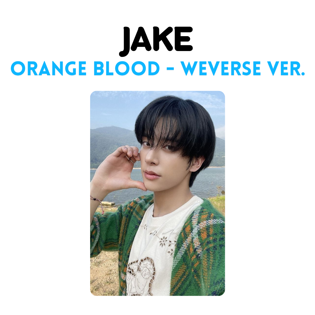 ENHYPEN - Orange Blood Photocards