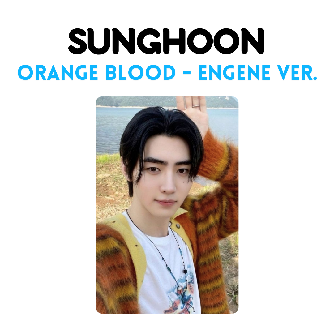 ENHYPEN - Orange Blood Photocards