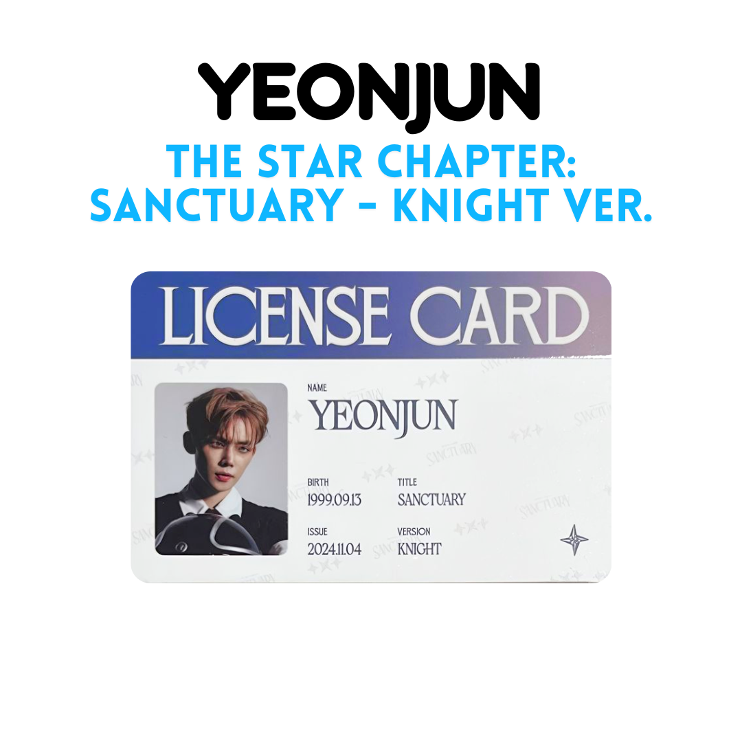 TXT - The Star Chapter: Sanctuary Photocards