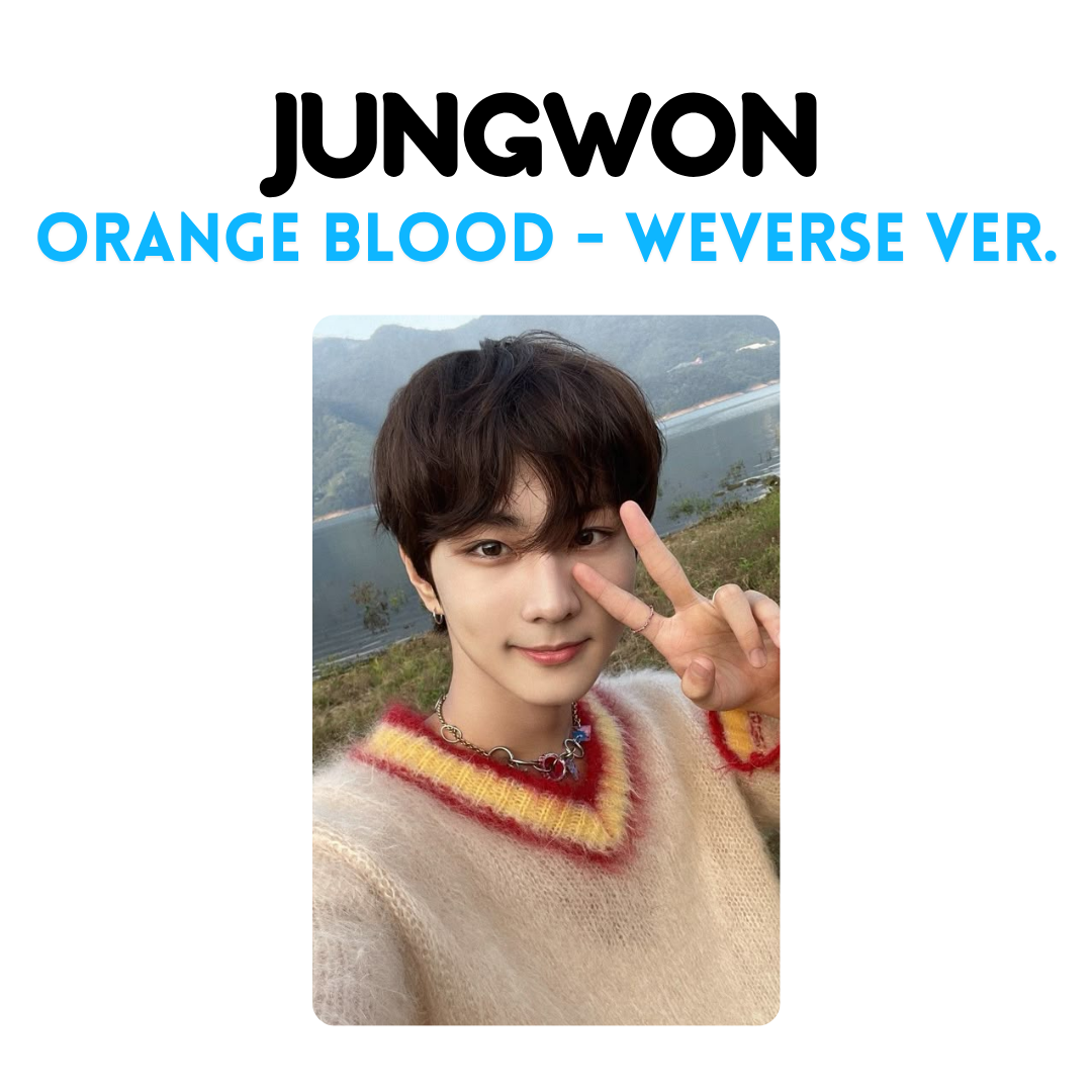 ENHYPEN - Orange Blood Photocards