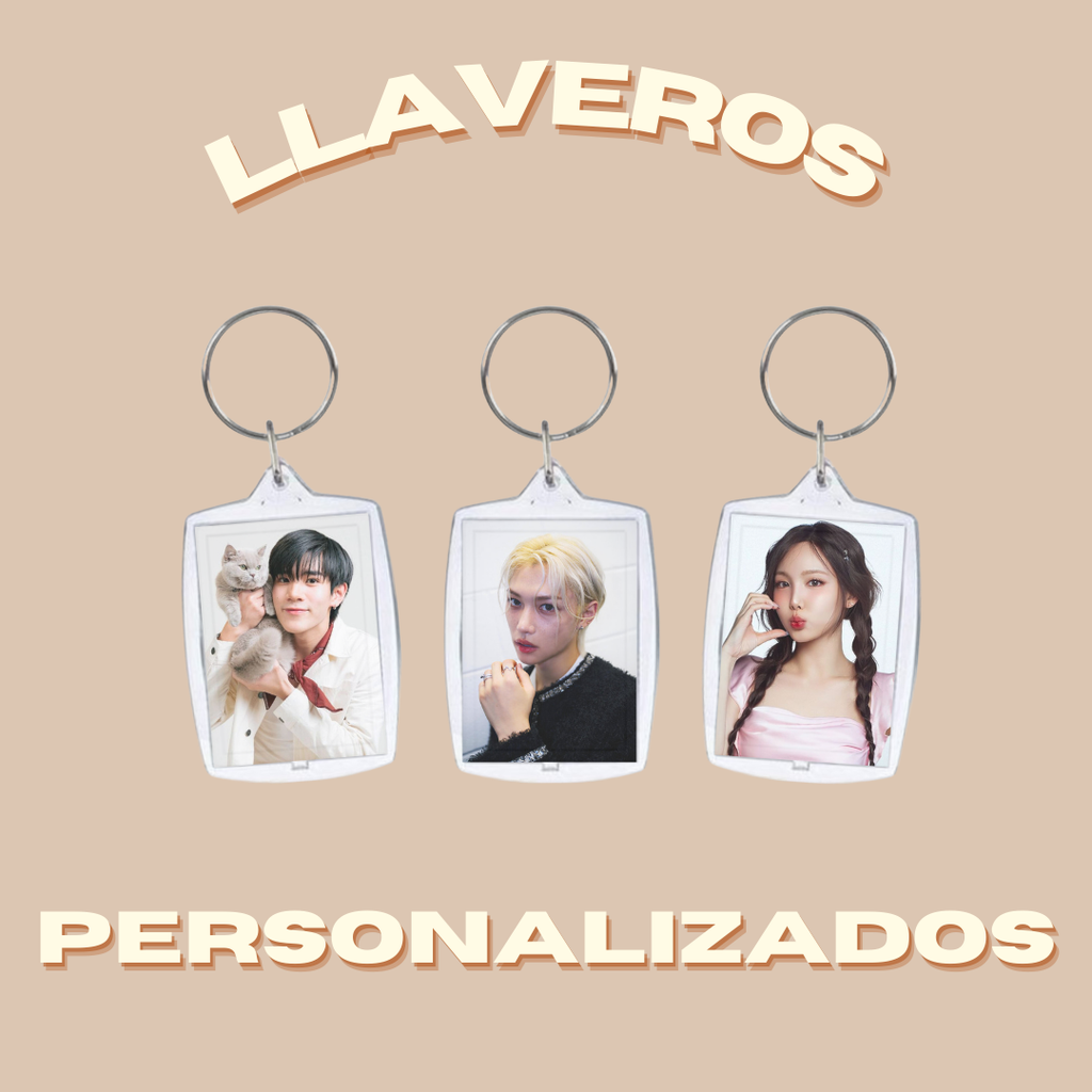 Llaveros personalizados