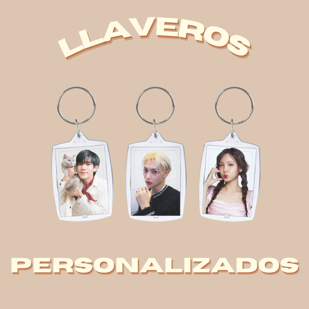 Llaveros personalizados