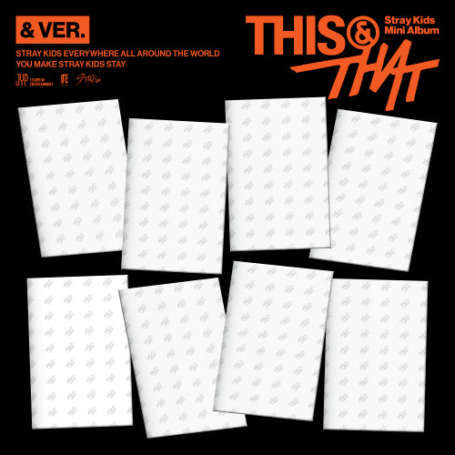 (PRE-VENTA) STRAY KIDS - THIS & THAT (& Ver.) Álbum