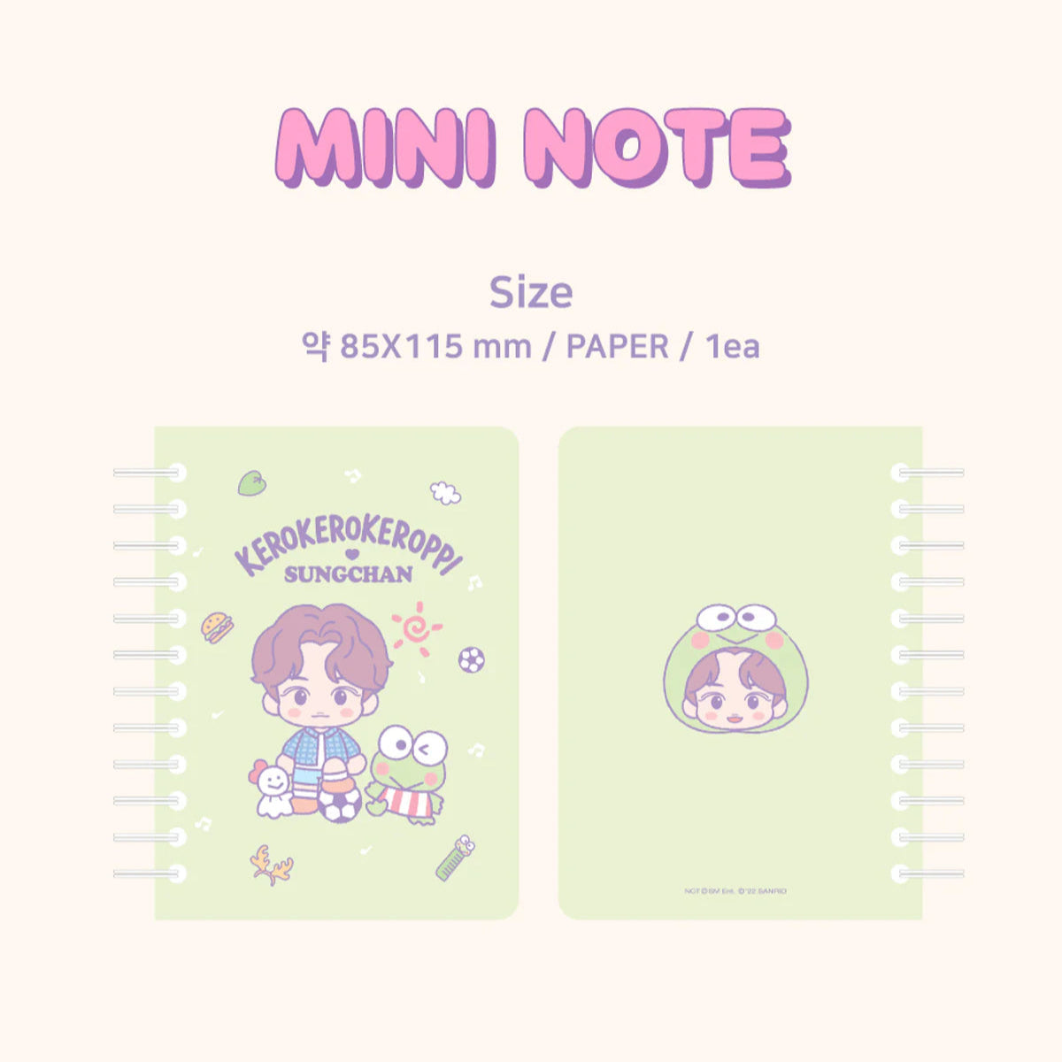 NCT x SANRIO Mini Note (Merch Limitada)