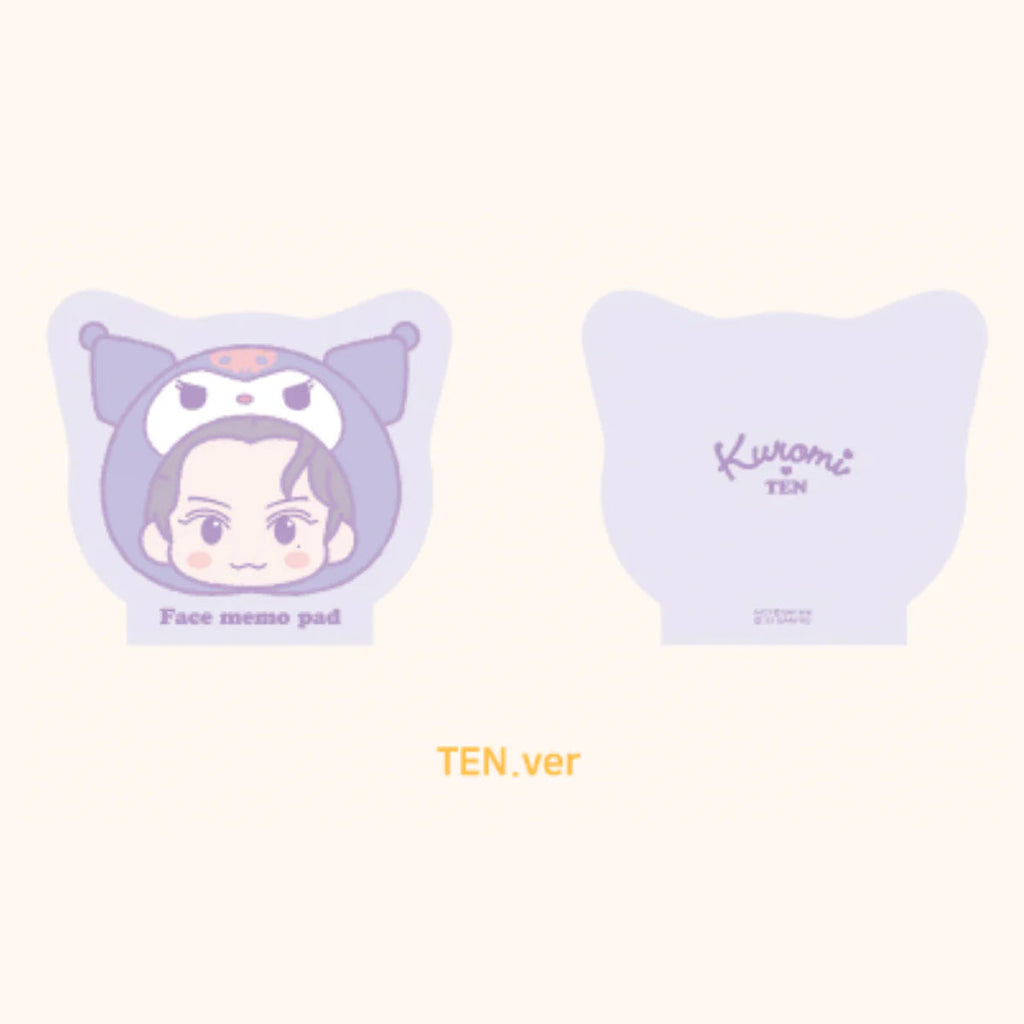 NCT x SANRIO Face Memo Pad (Merch Limitada)